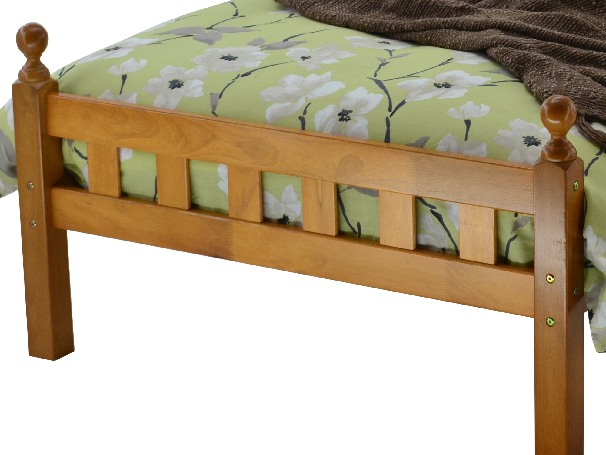 Wood bottom bed deals frame